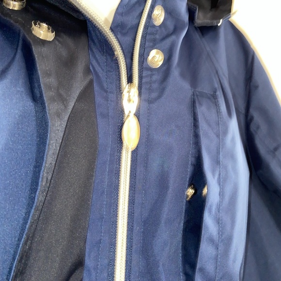 Liz Claiborne Spring to Fall Rain Jacket with Hood Plus Size 1X - Picture 3 of 13